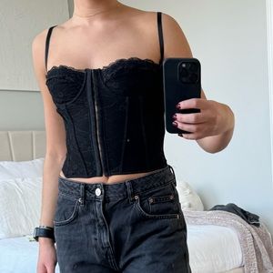 Black corset